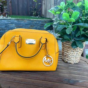 Michael Kors - Mustard Leather Medium Reese Satchel - NWOT